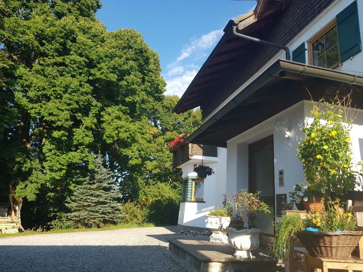 Villa Im Wald Roßhaupten Exterior foto